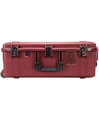 Pelican 1595TRVL Wheeled Waterproof Air Travel Case with Lid Organizer and Packing Cubes, Oxblood