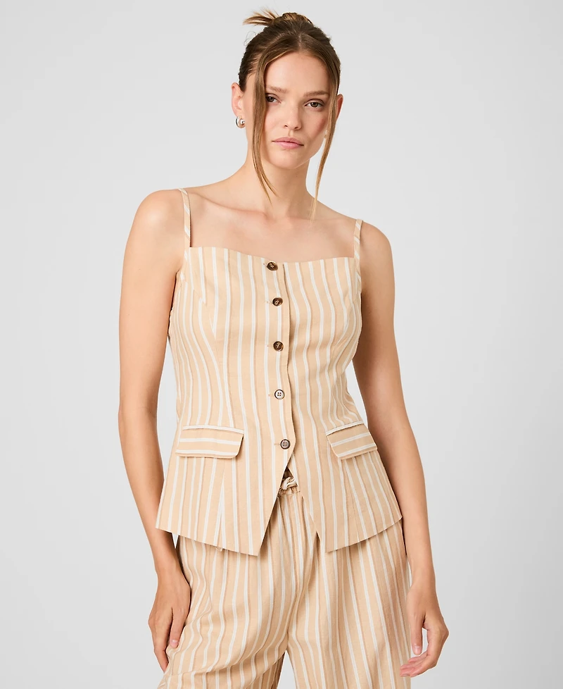 French Connection Women's Sleeveless Tailored Top