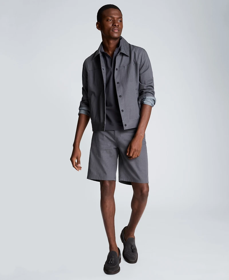 Kenneth Cole Men's 8" Washed Denim Shorts