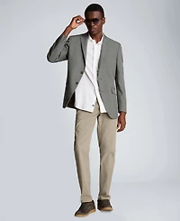 Kenneth Cole Men's Seersucker Point Collar Shirt