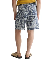 Scotch & Soda Men's Delfts Blauw Jacquard Shorts
