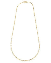 Wrapped in Love Diamond Flower Necklace (1 ct. t.w.) in 14k Yellow Gold