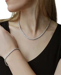 Wrapped in Love Diamond Necklace (2 ct. t.w.) in Sterling Silver