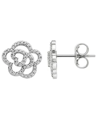 Wrapped in Love Diamond Stud Earrings (1/4 ct. t.w.) in 10k White Gold