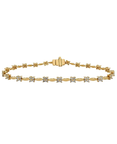 Wrapped in Love Diamond Bracelet (1 ct. t.w.) in 14k Yellow Gold