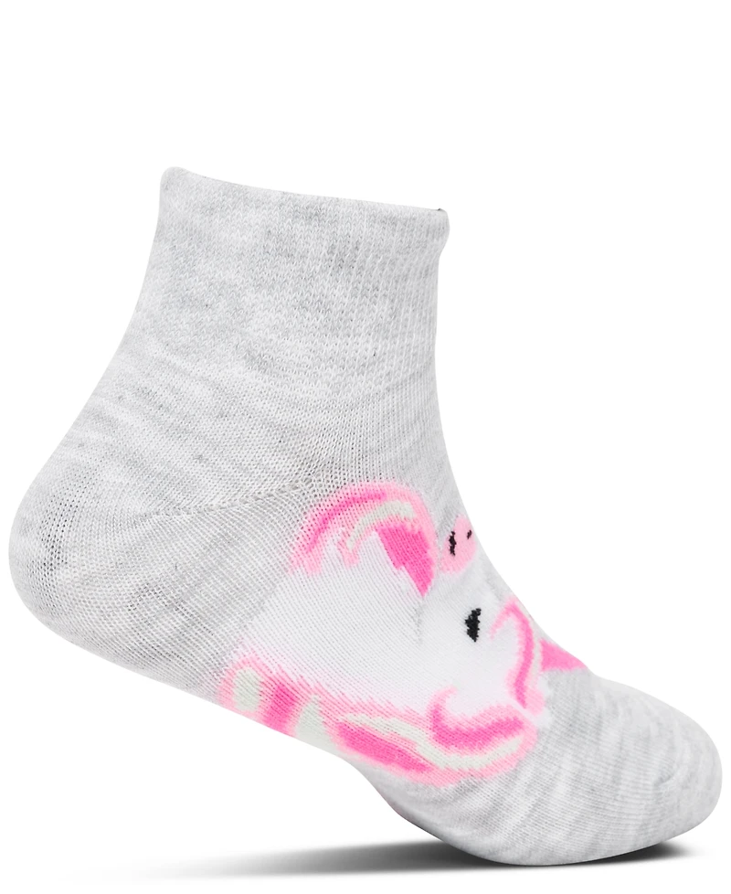 Sof Sole Big Kids 3-Pack Enchanted Dreams Quarter Socks from Finish Line
