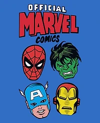 Hybrid Apparel Men's Super Heroes Graphic Round Neck T-Shirt