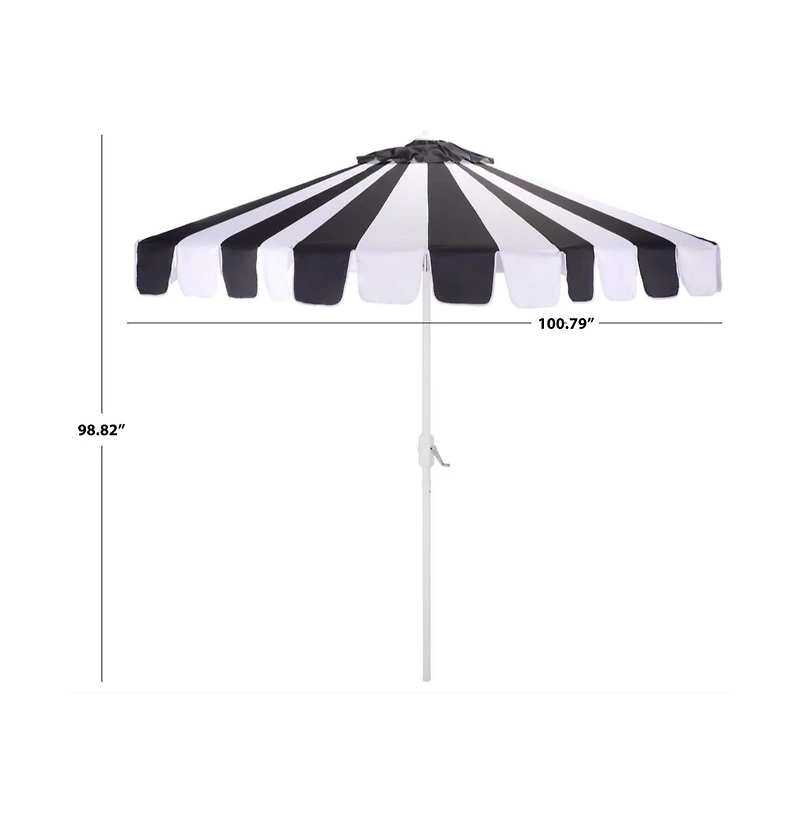 Augusta Home Mezze 9 Ft Crank Umbrella