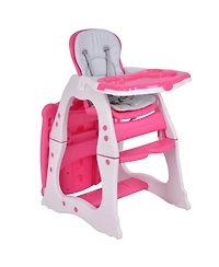 Gouun Baby 3-in-1 Feeding Chair, Booster Seat Table Set