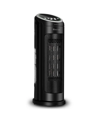 Gouun 1500W Portable Oscillating Ptc Ceramic Space Heater with Remote and Timer