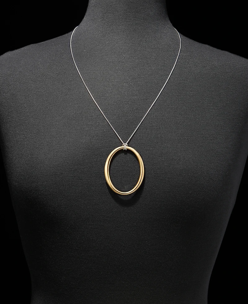 Lauren Ralph Lauren Open Oval 36" Pendant Necklace