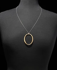 Lauren Ralph Lauren Open Oval 36" Pendant Necklace