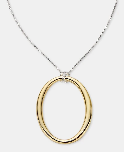 Lauren Ralph Lauren Open Oval 36" Pendant Necklace