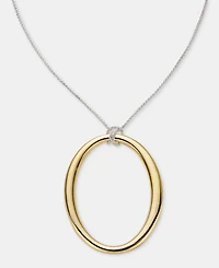 Lauren Ralph Lauren Open Oval 36" Pendant Necklace