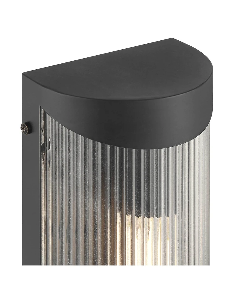 Possini Euro Design Possini Euro August 11"H Textured Outdoor Wall Light