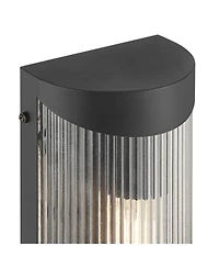 Possini Euro Design Possini Euro August 11"H Textured Outdoor Wall Light