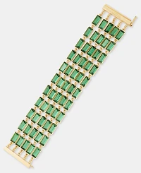Lauren Ralph Lauren Baguette Stone Multi-Row Flex Bracelet
