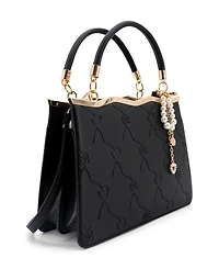 Like Dreams Amara Embossed Small Top Handle Crossbody Handbag