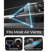 Lisen MagSafe Car Mount for Air Vent, 22 N52 Magnetic Phone Holder, Hands-Free Dashboard Driving Mount for iPhone 17/16/15/14/13, Gps