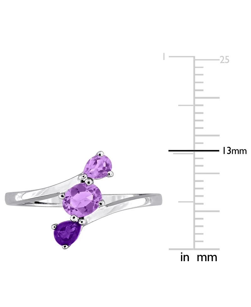Macy's Amethyst (5/8 ct. t.w.) Ring Sterling Silver (Also Available Rhodolite)