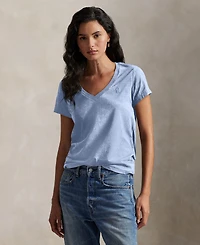 Polo Ralph Lauren Women's V-Neck Short-Sleeve T-Shirt