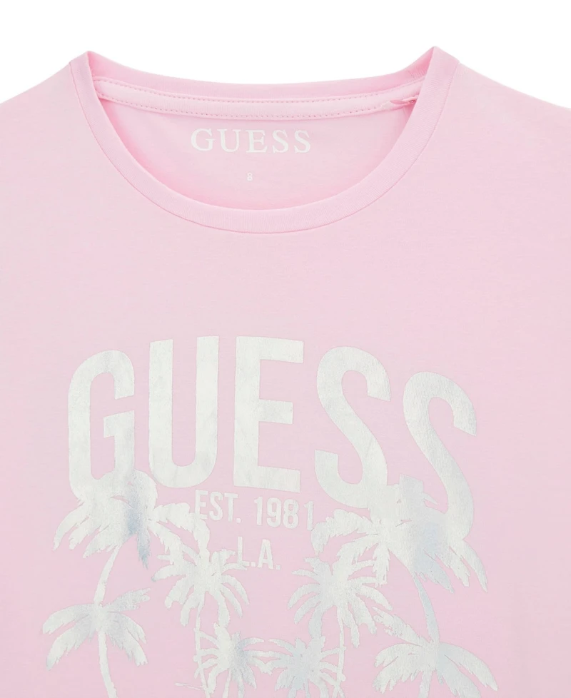 Guess Girls' 7-16 Short Sleeve T-Shirt