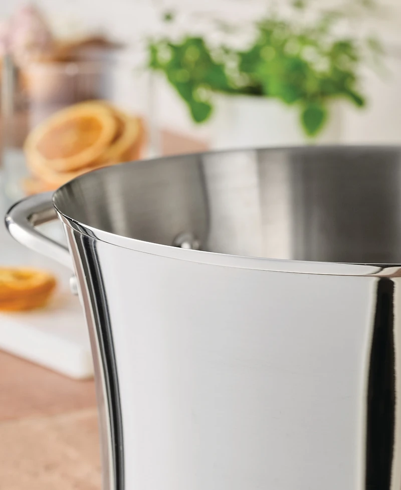 Anolon Nouvelle Copper Stainless Steel 6.5-Qt. Stockpot with Lid