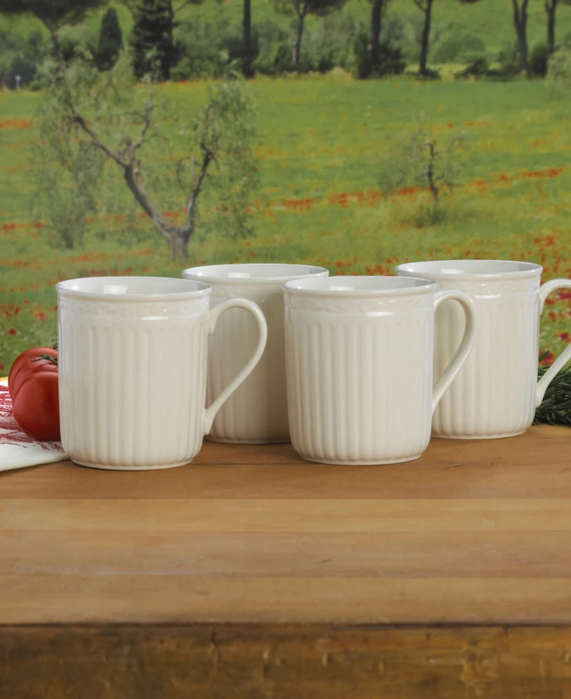 Mikasa Italian Countryside Mugs, Set of 4