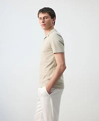 Mango Men's Slim Fit Pique Polo Shirt