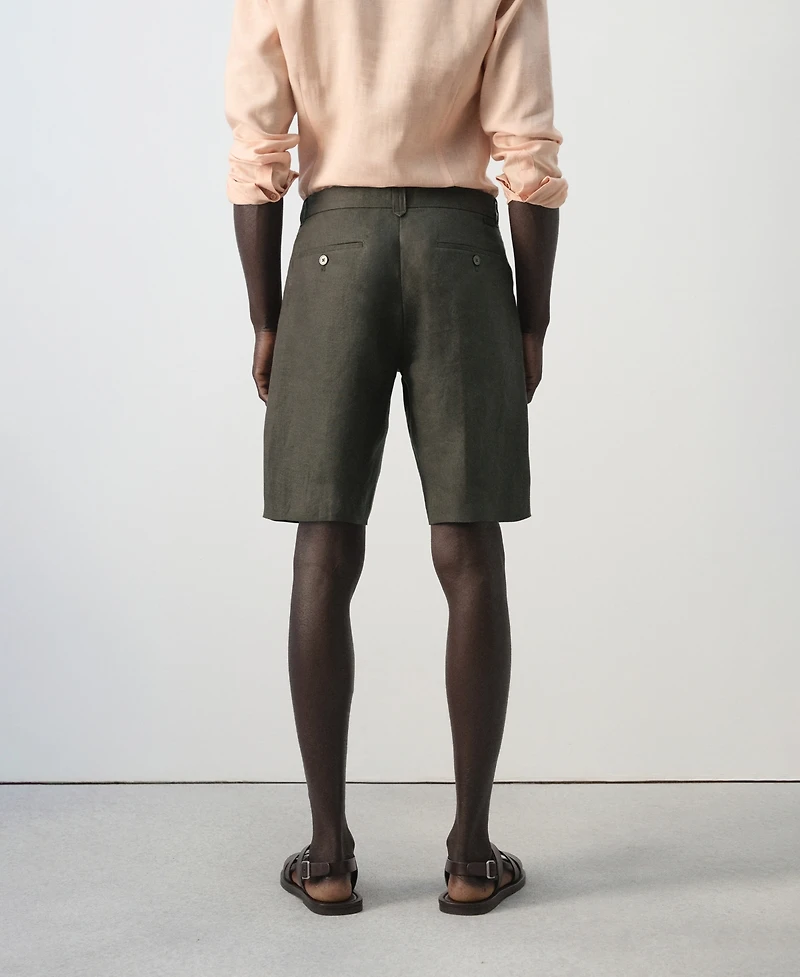 Mango Men's Slim-Fit 9.84" Bermuda Shorts