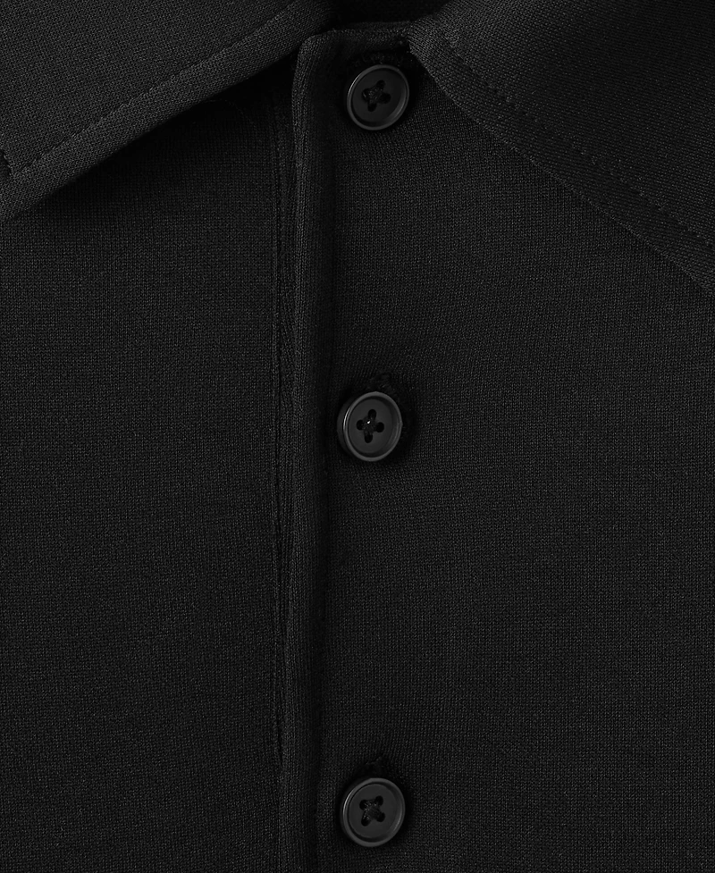 Mango Men's Fine-Knit Polo Shirt