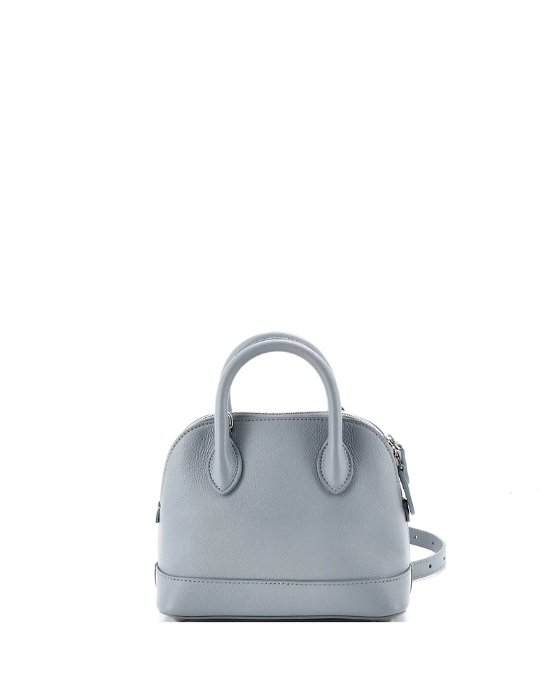 Pre-Owned Balenciaga Xxs Logo Ville Bag Leather