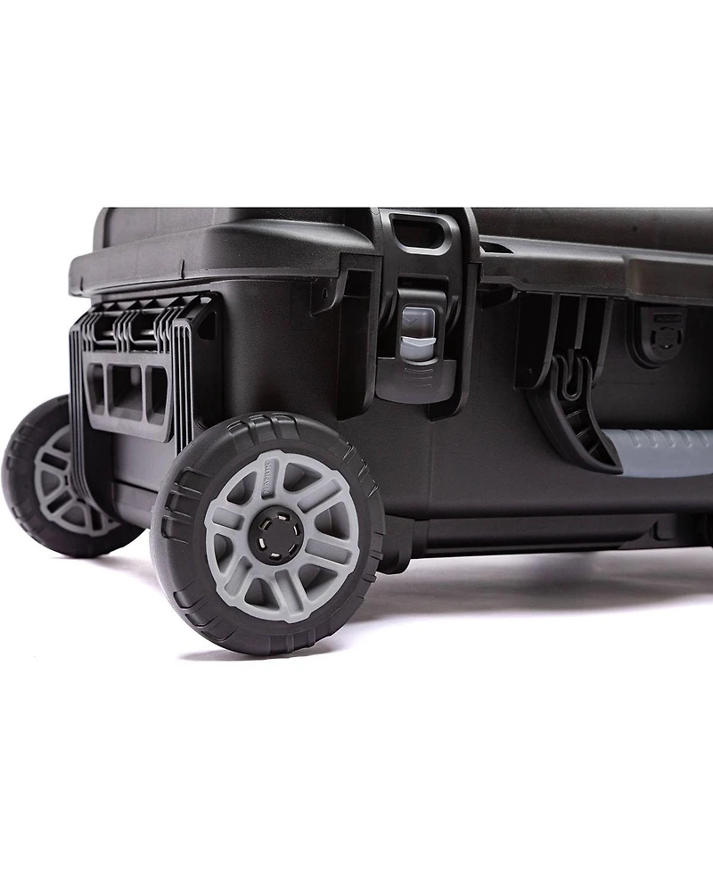 Nanuk 935 Medium Carry-On Wheeled Hard Case with Lid Organizer and N Cubik Inserts