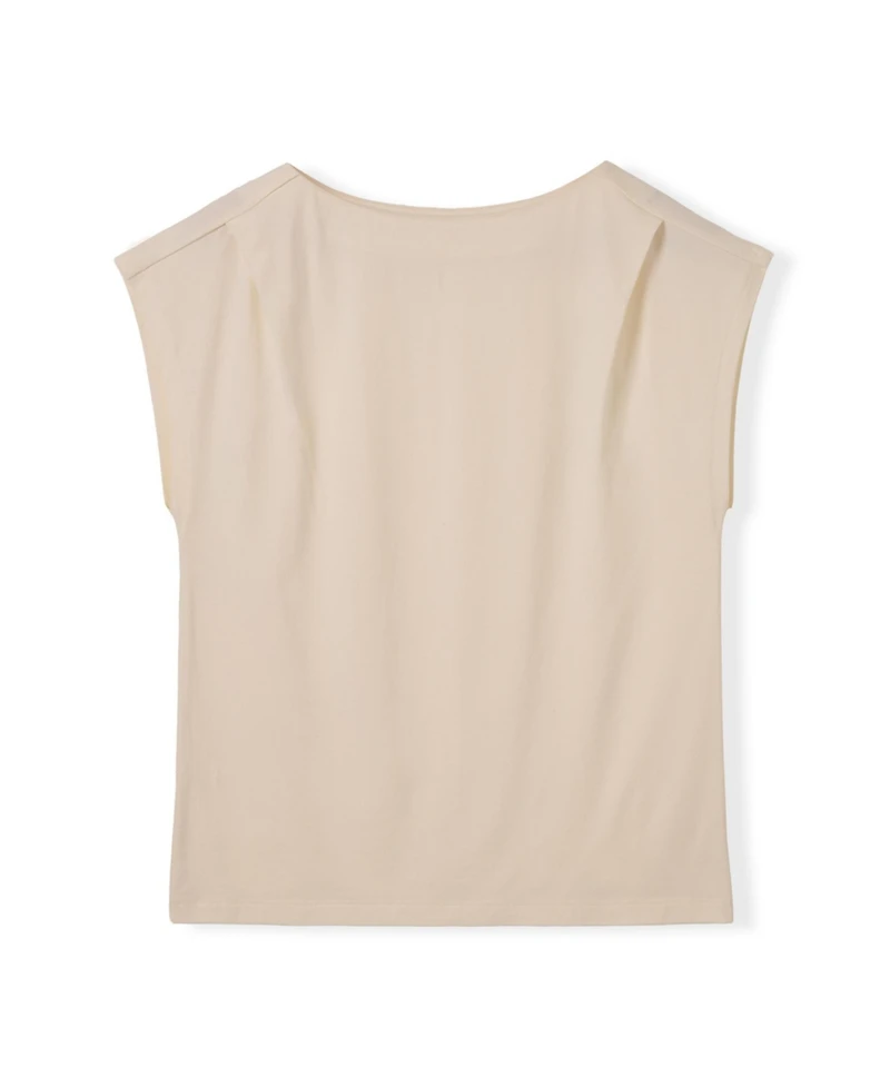 Celtic & Co. Women's Slash Neck Cap Sleeve T-Shirt