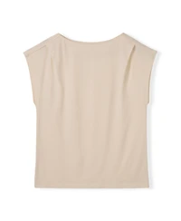 Celtic & Co. Women's Slash Neck Cap Sleeve T-Shirt