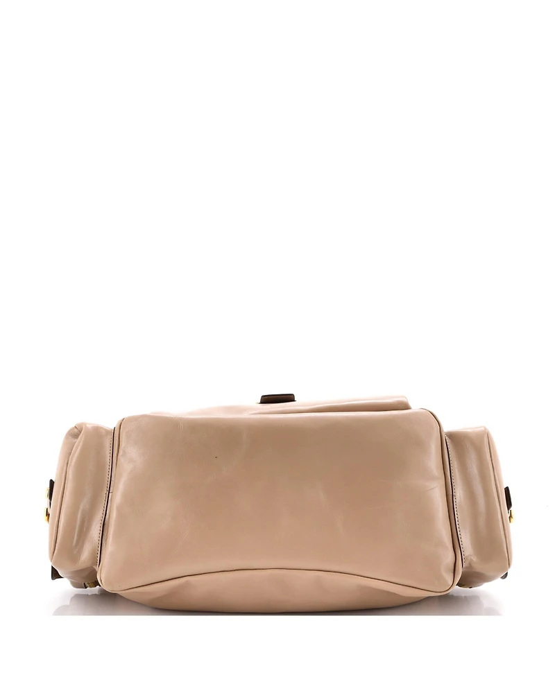 Pre-Owned Chloe Large Camera Shoulder Bag Leather