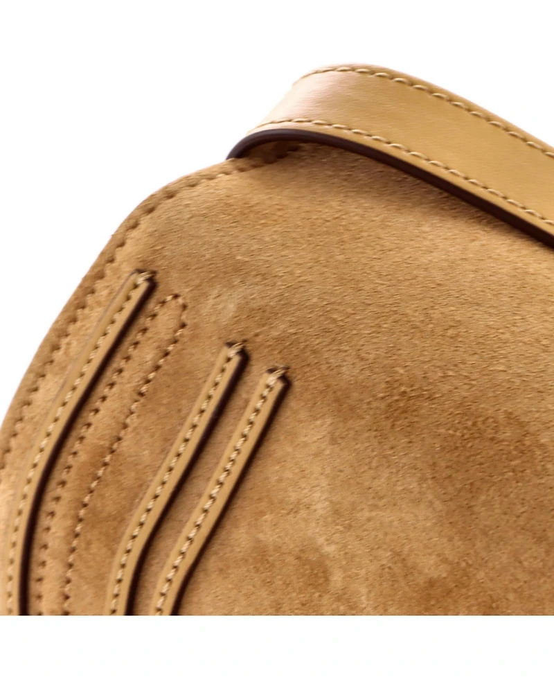 Pre-Owned Chloe Small Marcie Crossbody Bag Suede