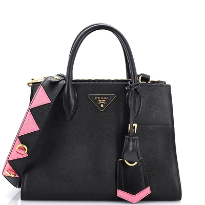 Pre-Owned Prada Medium Paradigme Tote Saffiano Leather