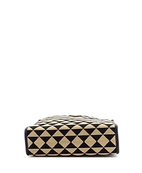 Pre-Owned Prada Small Symbole Shopper Tote Jacquard