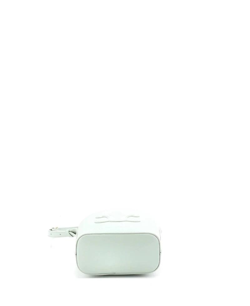 Pre-Owned Celine Small Cuir Triomphe Bucket Bag Leather