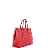 Pre-Owned Prada Large Double Zip Lux Tote Saffiano Leather