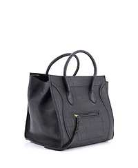 Pre-Owned Celine Medium Phantom Bag Embossed Leather