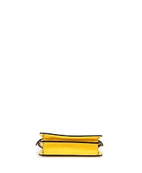 Pre-Owned Fendi Small Peekaboo ISeeU Chain Pochette Leather