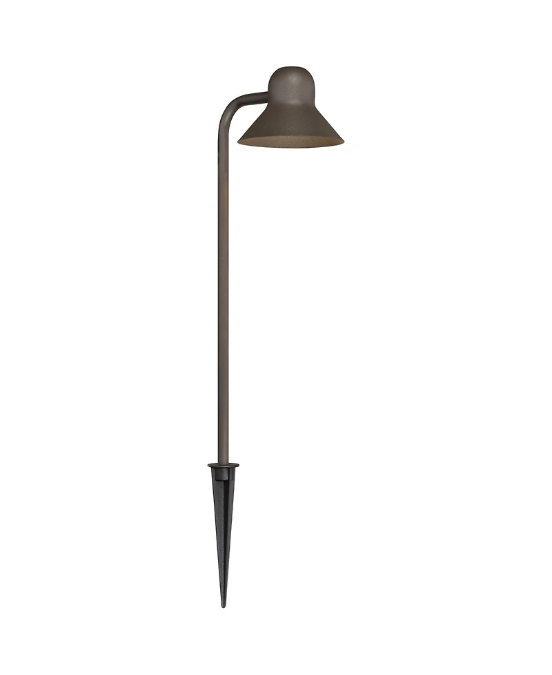 John Timberland 18 High Modern 10-Piece Outdoor Landscape Path and Spotlights Set Porch House Led Bulb Finish