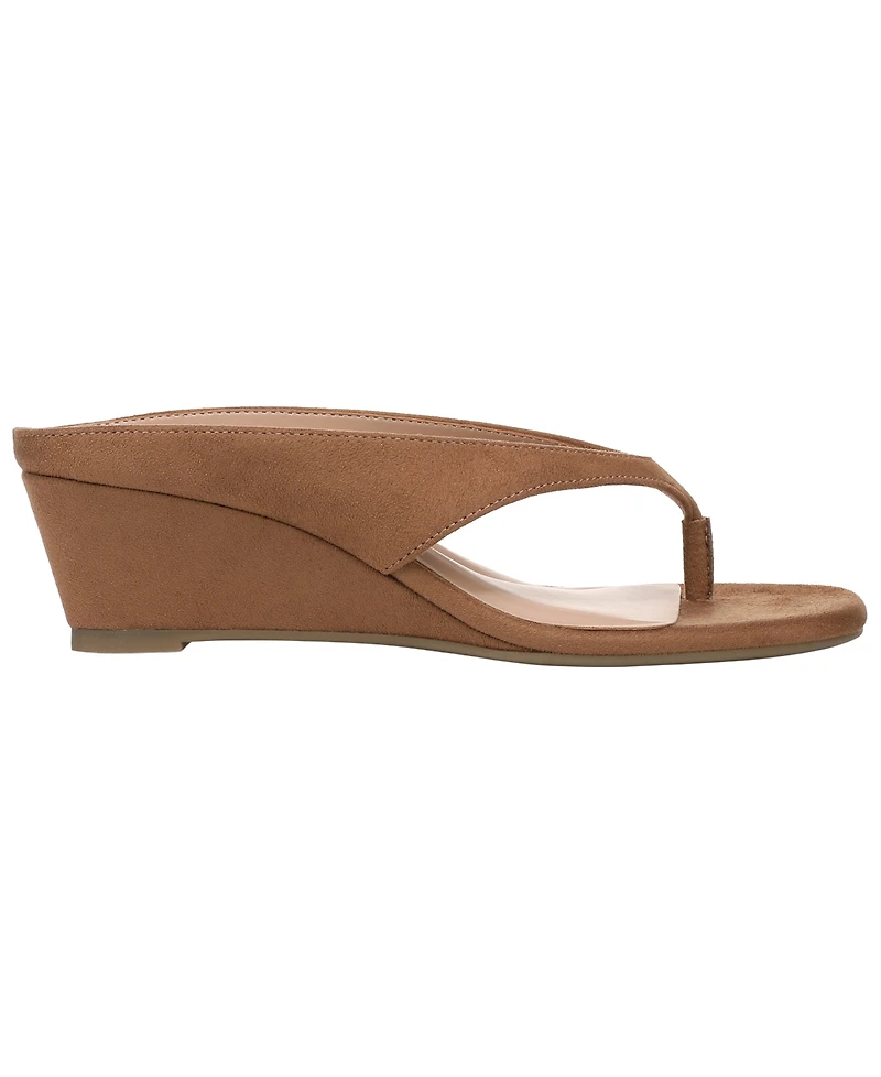 I.n.c. International Concepts Women's Carliee Thong Wedge Sandals, Macy's Exclusive