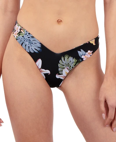 Hurley Women's Lily Lux V Front Skimpy Swim Bottoms