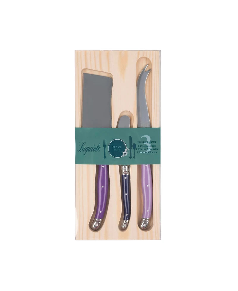 French Home Laguiole Cheese Knives