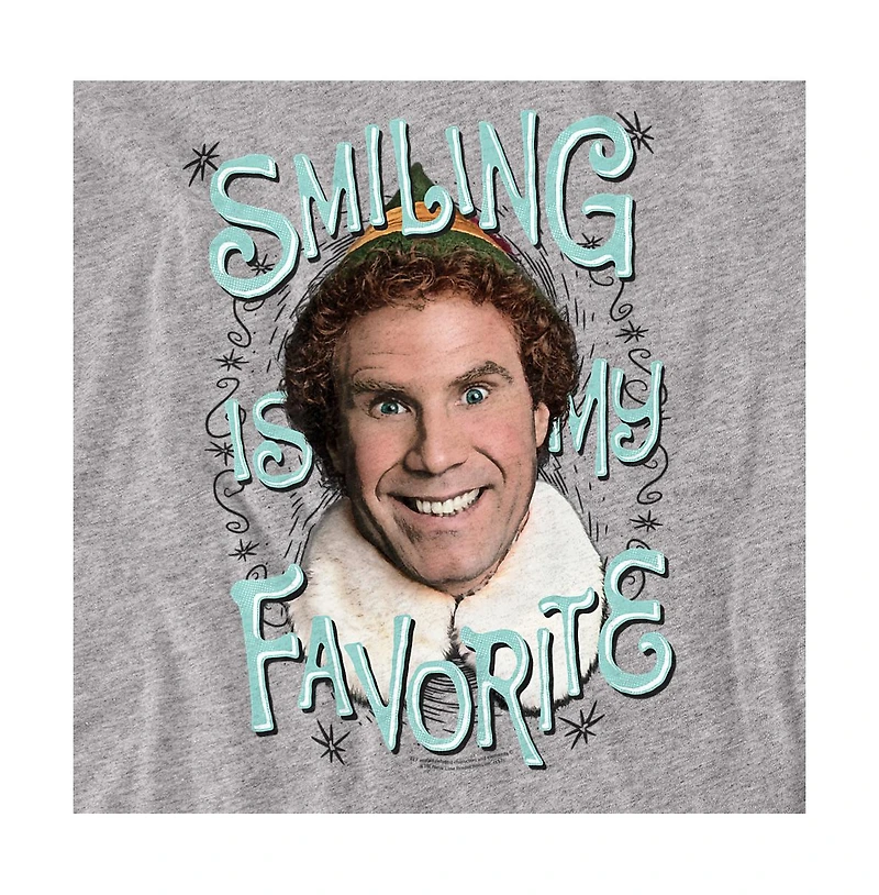 Elf Men's Smiling T Shirt