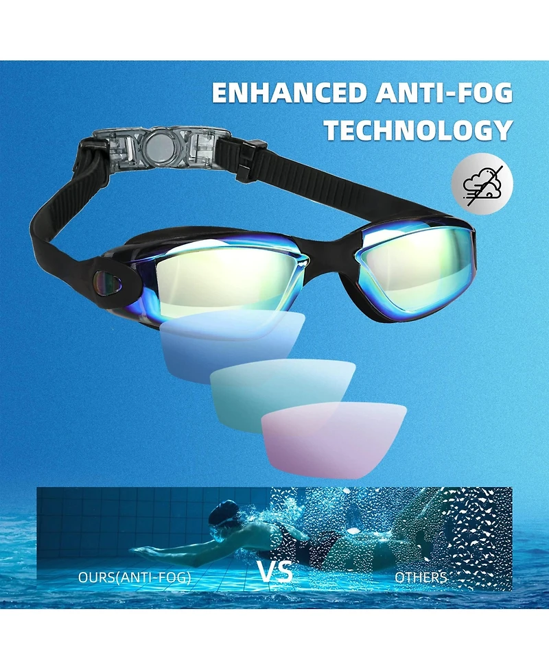 Gnuadz Swim Goggles Anti Fog No Leaking Adult