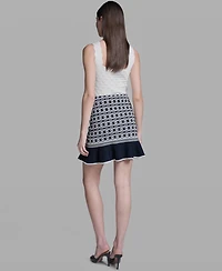 Bcbg Women's Sweater Knit Pull-On Mini Skirt